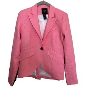 Smythe 100% Linen Pink Blazer